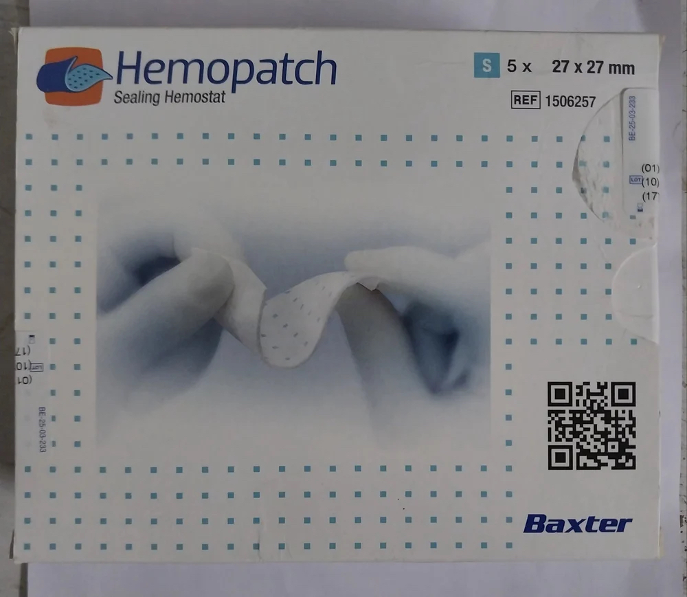 HEMOPATCH герметизувальний гемостатичний виріб, 2.7х2.7 см